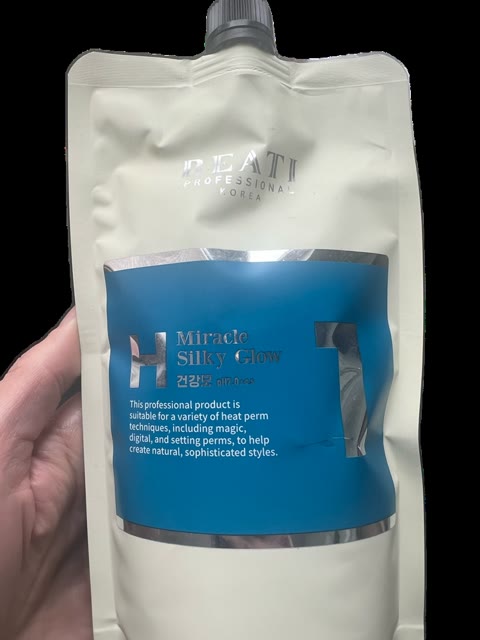 Состав Beati Miracle Silky Glow, этап H - подготовка волос